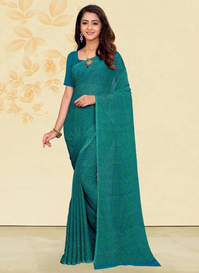 Ruchi Kesariya Chiffon Latest Fancy Designer Regular Casual Wear Printed Chiffon Saree Collection